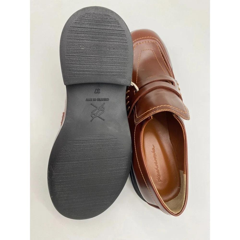Kachorovska brown leather